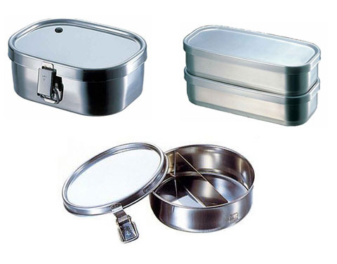 Stainless Steel Lunch Box Metal Bento Box 
