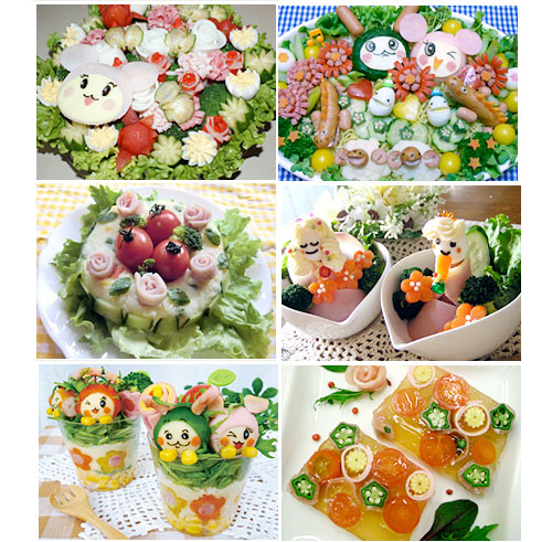 Bored With Ham Get Ideas From A Decorative Ham Salad